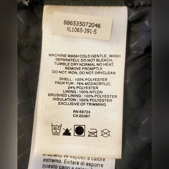 Columbia Women's Small Teal Green Hooded Premium Puffer Vest w/o Faux Fur Trim. - Picture 10 of 12